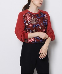 Re.Verofonna | チュールレースプルオーバー(ニット/セーター)