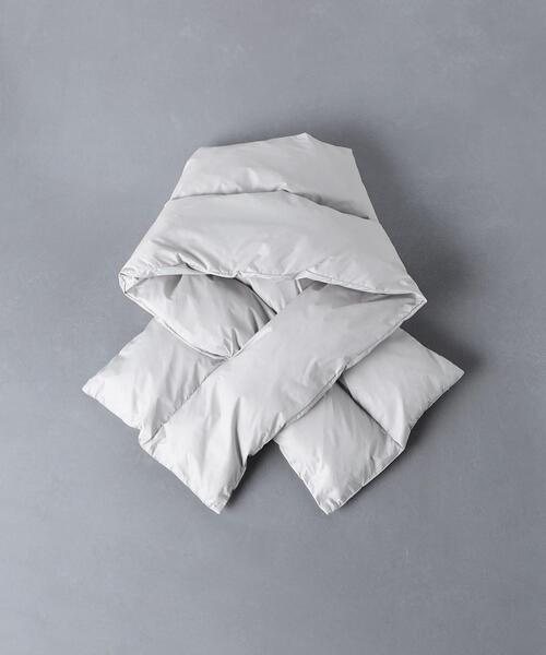 UNITED ARROWS(ユナイテッドアローズ)の「PADDED マフラー(マフラー・レディース・ライトグレー/ピンク/ブラック・FREE)」の6枚目の写真