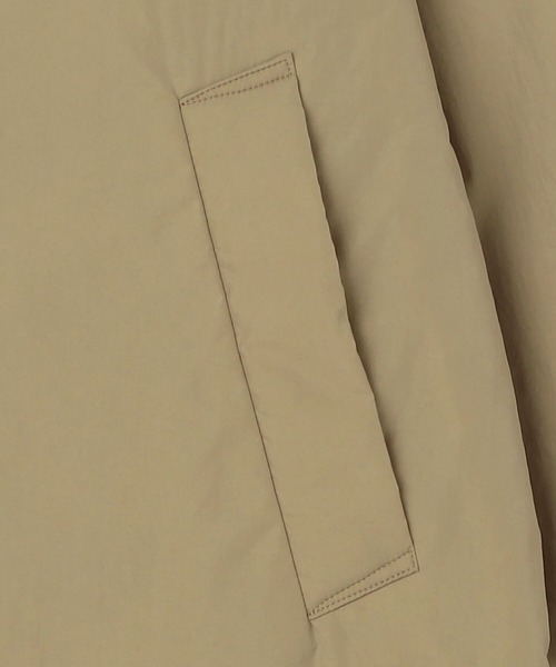 DANTON(ダントン)の「DANTON | ナイロンタフタ パディングコート MEN(ステンカラーコート・メンズ・ベージュ/チャコール・MEDIUM/LARGE)」の15枚目の写真