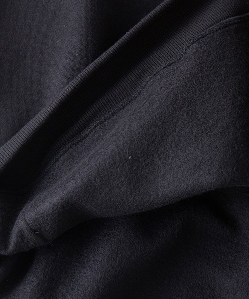 Blue Standard (ブルースタンダード)の「【BLUE STANDARD/ブルースタンダード】11oz 裏起毛 プルオーバーパーカー フーディー ビッグシルエット(パーカー・メンズ・ネイビー/ホワイト/ブラック/杢グレー/ダークグリーン・SMALL/MEDIUM/LARGE/X-LARGE)」の14枚目の写真
