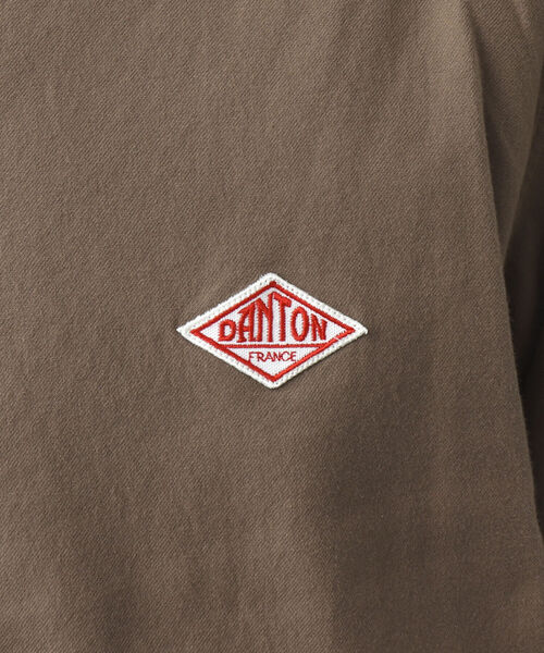 DANTON（ダントン）の「【DANTON/ダントン】ROUND COLLAR P.O SHIRT L/S FLANNEL プルオーバー フランネルシャツ（シャツ/ブラウス・メンズ・オリーブ/チャコールグレー/ダークブラウン・40/44/38/42）」の16枚目の写真
