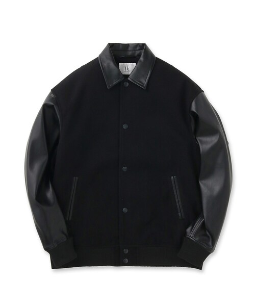 tk.TAKEO KIKUCHI（ティーケータケオキクチ）の「◆テックメルトンスタジャン（ブルゾン・メンズ・ライトベージュ/ブラック・03/02/01）」の12枚目の写真