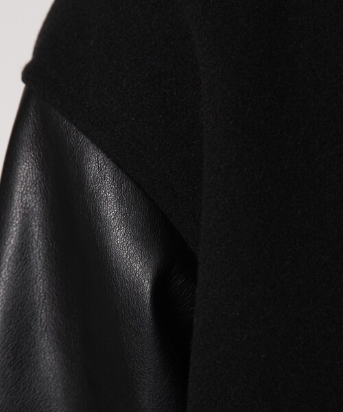 tk.TAKEO KIKUCHI（ティーケータケオキクチ）の「◆テックメルトンスタジャン（ブルゾン・メンズ・ライトベージュ/ブラック・03/02/01）」の11枚目の写真