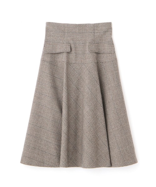 PROPORTION BODY DRESSING（プロポーションボディドレッシング）の「ハイウエストフレアスカート / 1212220009（スカート・レディース・パープル/ベージュ・SMALL/X-SMALL/MEDIUM）」の9枚目の写真