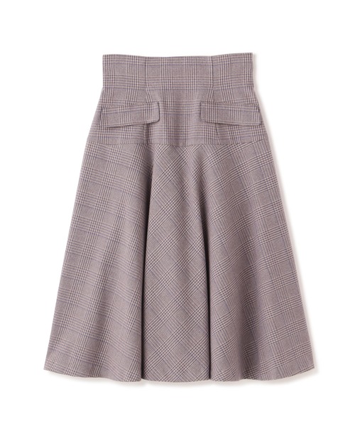 PROPORTION BODY DRESSING（プロポーションボディドレッシング）の「ハイウエストフレアスカート / 1212220009（スカート・レディース・パープル/ベージュ・SMALL/X-SMALL/MEDIUM）」の16枚目の写真