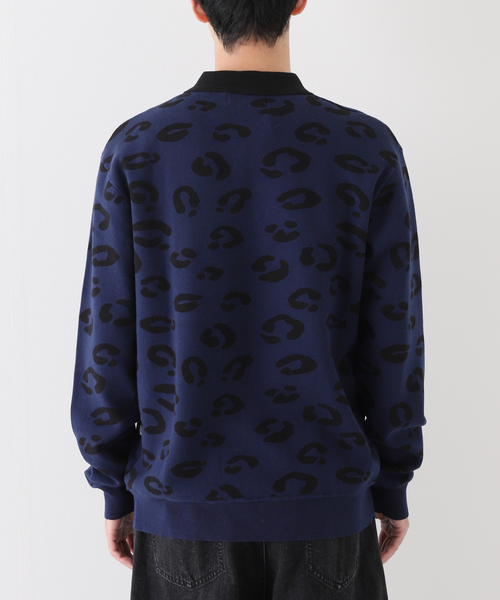 ONLY NY(オンリーニューヨーク)の「【ONLY NY / オンリーニューヨーク】LEOPARD KNIT ポロ(ニット/セーター・メンズ・ネイビー・MEDIUM/LARGE)」の10枚目の写真