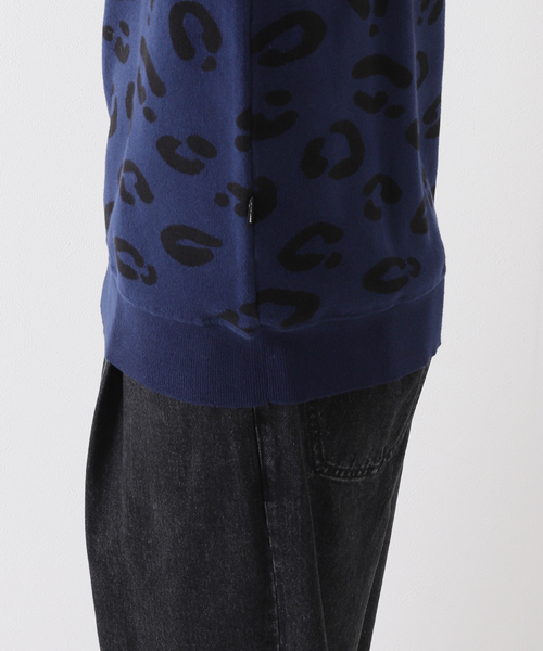 ONLY NY(オンリーニューヨーク)の「【ONLY NY / オンリーニューヨーク】LEOPARD KNIT ポロ(ニット/セーター・メンズ・ネイビー・MEDIUM/LARGE)」の17枚目の写真