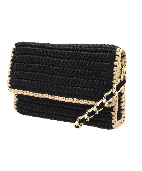 FIGARO Paris（フィガロパリ）の「◆MARINA FOSSATI MILAN チェーンBagライナーレオパード（ショルダーバッグ・レディース・ブラック系その他・FREE）」の2枚目の写真