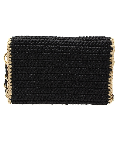 FIGARO Paris（フィガロパリ）の「◆MARINA FOSSATI MILAN チェーンBagライナーレオパード（ショルダーバッグ・レディース・ブラック系その他・FREE）」の3枚目の写真