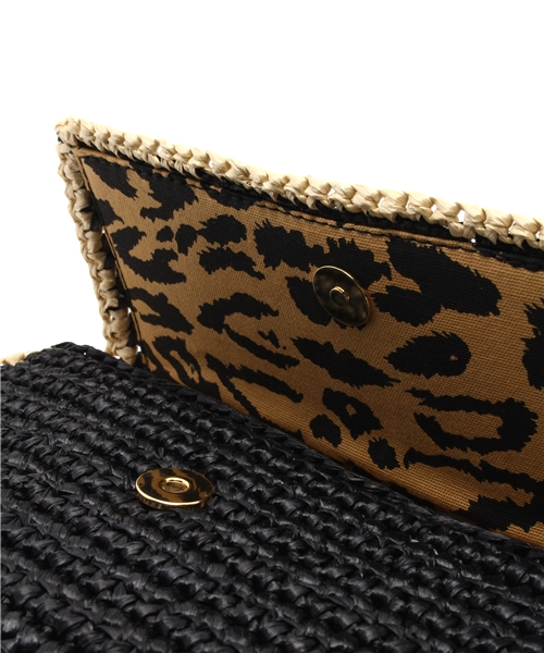 FIGARO Paris（フィガロパリ）の「◆MARINA FOSSATI MILAN チェーンBagライナーレオパード（ショルダーバッグ・レディース・ブラック系その他・FREE）」の5枚目の写真