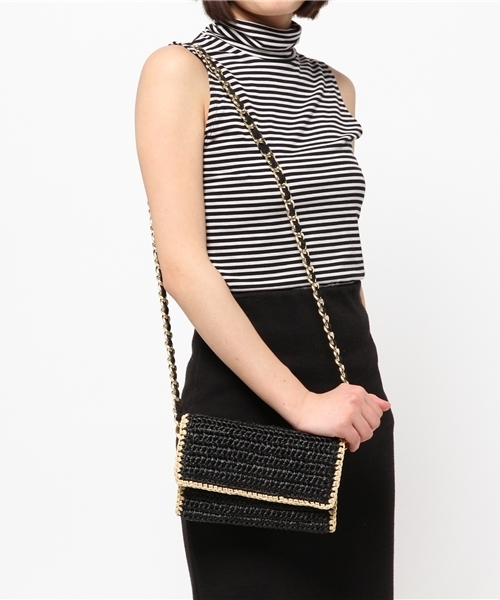 FIGARO Paris（フィガロパリ）の「◆MARINA FOSSATI MILAN チェーンBagライナーレオパード（ショルダーバッグ・レディース・ブラック系その他・FREE）」の9枚目の写真