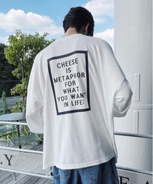 Figments | cheeses cracker ロゴロンT(Tシャツ/カットソー)