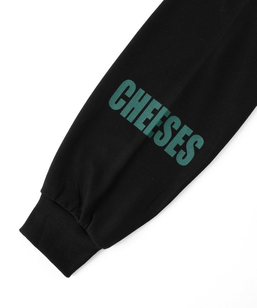 Figments（フィグメンツ）の「cheeses cracker ロゴロンT（Tシャツ/カットソー・レディース・ホワイト/ブラック・FREE）」の9枚目の写真