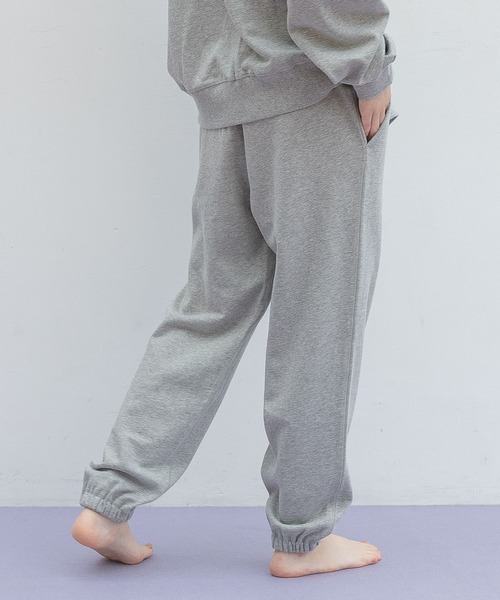 e/rm（イーアールエム）の「【e/rm】メッセージスウェットパンツ（スウェットパンツ・レディース・ホワイト系その他3/ネイビー/ライトグレー/アイボリー・FREE）」の6枚目の写真