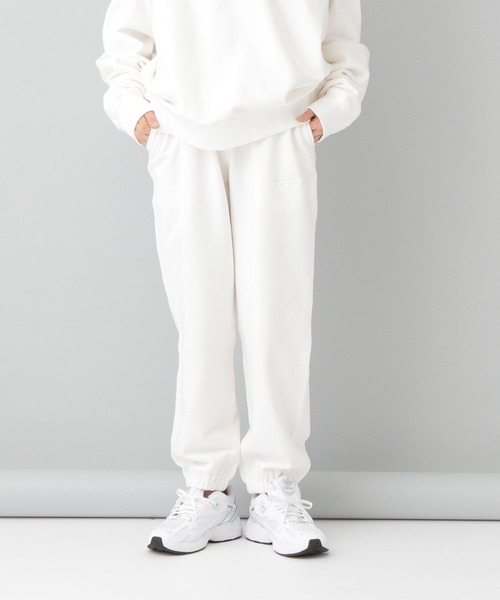 e/rm（イーアールエム）の「【e/rm】メッセージスウェットパンツ（スウェットパンツ・レディース・ホワイト系その他3/ネイビー/ライトグレー/アイボリー・FREE）」の7枚目の写真