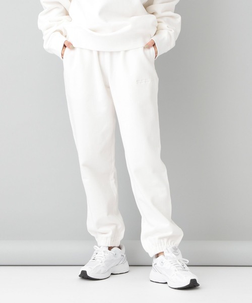 e/rm（イーアールエム）の「【e/rm】メッセージスウェットパンツ（スウェットパンツ・レディース・ホワイト系その他3/ネイビー/ライトグレー/アイボリー・FREE）」の12枚目の写真