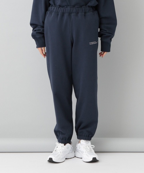 e/rm（イーアールエム）の「【e/rm】メッセージスウェットパンツ（スウェットパンツ・レディース・ホワイト系その他3/ネイビー/ライトグレー/アイボリー・FREE）」の8枚目の写真
