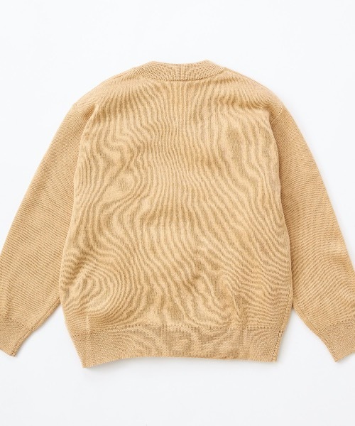 repipi armario(レピピ アルマリオ)の「【repipi armario / レピピアルマリオ】キッズカラーセーター ニット Vネック スクール 制服(ニット/セーター・キッズ・パープル/ブラウン/オフホワイト/サックスブルー/ライトイエロー・170/140/150/160)」の15枚目の写真