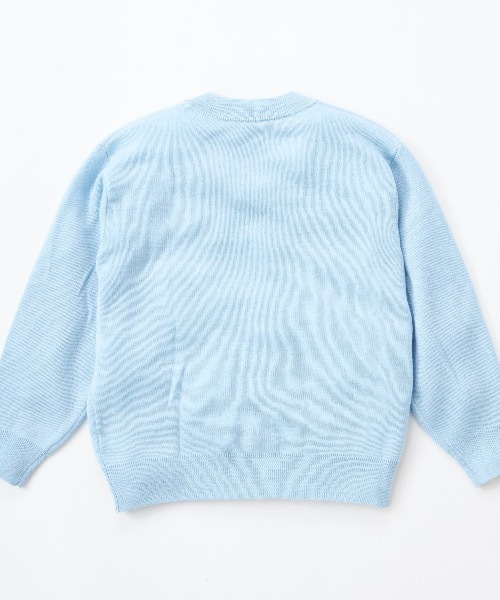 repipi armario(レピピ アルマリオ)の「【repipi armario / レピピアルマリオ】キッズカラーセーター ニット Vネック スクール 制服(ニット/セーター・キッズ・パープル/ブラウン/オフホワイト/サックスブルー/ライトイエロー・170/140/150/160)」の20枚目の写真