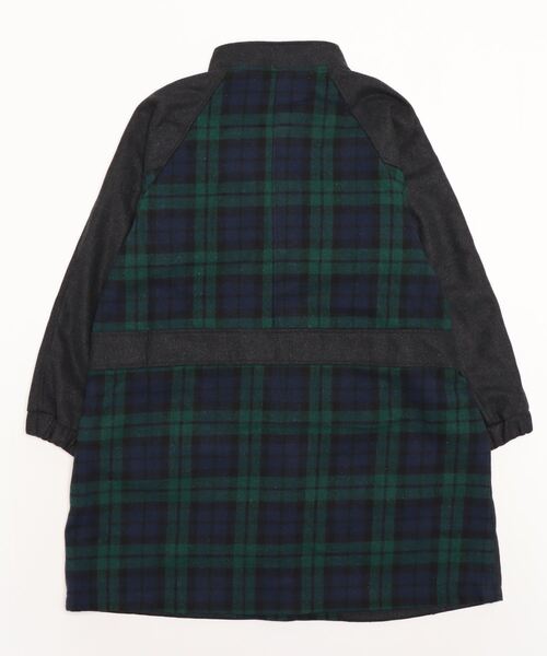 sandy（サンディー）の「【sandy】スタンドカラーラグランハーフコート（その他アウター・レディース・チャコールグレー/ブルー/キャメル・FREE）」の4枚目の写真