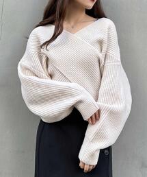 INGNI | もちもちカシュクールニット(ニット/セーター)