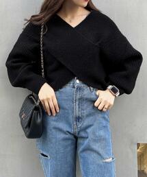 INGNI | もちもちカシュクールニット(ニット/セーター)