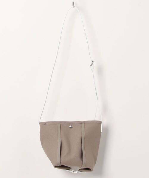 beautiful people(ビューティフルピープル)の「beautiful people lining logo pocket mini shoulder bag 7325611967(ショルダーバッグ・レディース・ブラック/グレー/オフホワイト・FREE)」の10枚目の写真