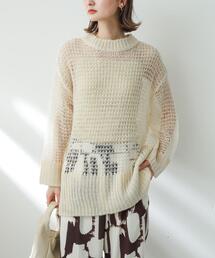 SENSE OF PLACE by URBAN RESEARCH | メッシュルーズセーター(ニット/セーター)
