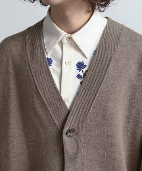 HARE(ハレ)の「リバーシブルデザインオーバーカーディガン(HARE)(カーディガン/ボレロ・メンズ・ブラウン/オレンジ/ブラック/ブラウン系その他・SMALL/MEDIUM)」の10枚目の写真