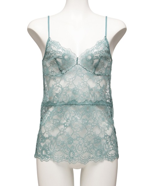 Chut! INTIMATES(シュットインティメイツ)の「シアーライトブラ キャミソール (C400)(その他アンダーウェア/インナー・レディース・ダークグリーン/ライトグレー/ピンク・85/80/90)」の10枚目の写真