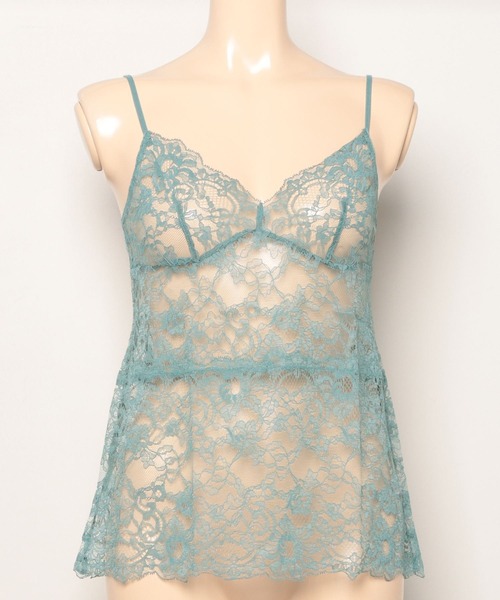 Chut! INTIMATES(シュットインティメイツ)の「シアーライトブラ キャミソール (C400)(その他アンダーウェア/インナー・レディース・ダークグリーン/ライトグレー/ピンク・85/80/90)」の4枚目の写真