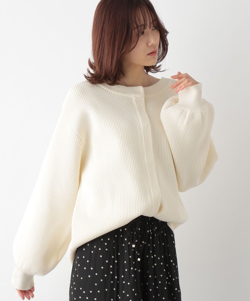 GLOBAL WORK(グローバルワーク)の「リッチライトアゼニットカーディガン/180017(カーディガン/ボレロ・レディース・グリーン系その他3/ベビーピンク/オフホワイト/ブラック・FREE)」の10枚目の写真