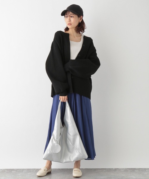 GLOBAL WORK(グローバルワーク)の「リッチライトアゼニットカーディガン/180017(カーディガン/ボレロ・レディース・グリーン系その他3/ベビーピンク/オフホワイト/ブラック・FREE)」の13枚目の写真