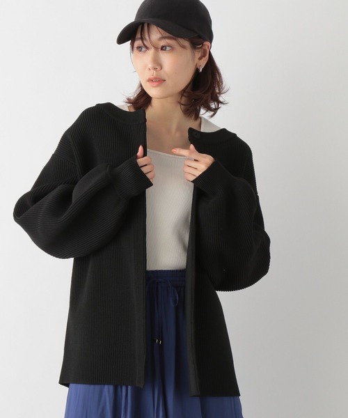 GLOBAL WORK(グローバルワーク)の「リッチライトアゼニットカーディガン/180017(カーディガン/ボレロ・レディース・グリーン系その他3/ベビーピンク/オフホワイト/ブラック・FREE)」の17枚目の写真