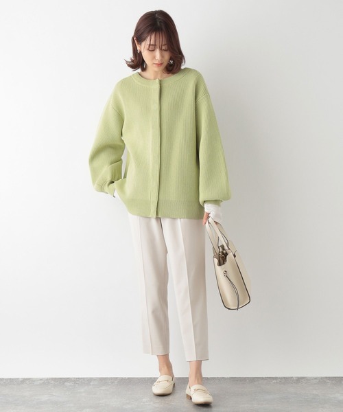 GLOBAL WORK(グローバルワーク)の「リッチライトアゼニットカーディガン/180017(カーディガン/ボレロ・レディース・グリーン系その他3/ベビーピンク/オフホワイト/ブラック・FREE)」の22枚目の写真