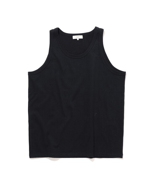 B:MING by BEAMS（ビーミングバイビームス）の「B:MING by BEAMS / 天竺 ワイドフィット タンクトップ（タンクトップ・メンズ・ブラック/オフホワイト・SMALL/MEDIUM/LARGE/X-LARGE）」の3枚目の写真