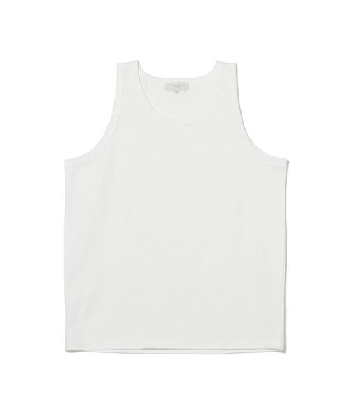 B:MING by BEAMS（ビーミングバイビームス）の「B:MING by BEAMS / 天竺 ワイドフィット タンクトップ（タンクトップ・メンズ・ブラック/オフホワイト・SMALL/MEDIUM/LARGE/X-LARGE）」の14枚目の写真