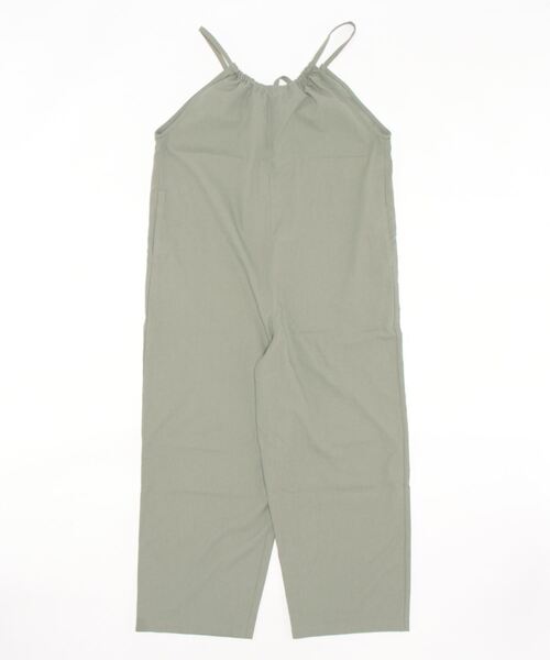 Per sist ence（パーシエンス）の「Per sist ence/パーシエンス　バックリボンサロペット（サロペット/オーバーオール・レディース・グリーン/ネイビー/ダークグレー/アイボリー・FREE）」の3枚目の写真