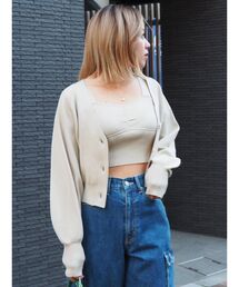 EVRIS | アンサンブルニットトップス(カーディガン/ボレロ)