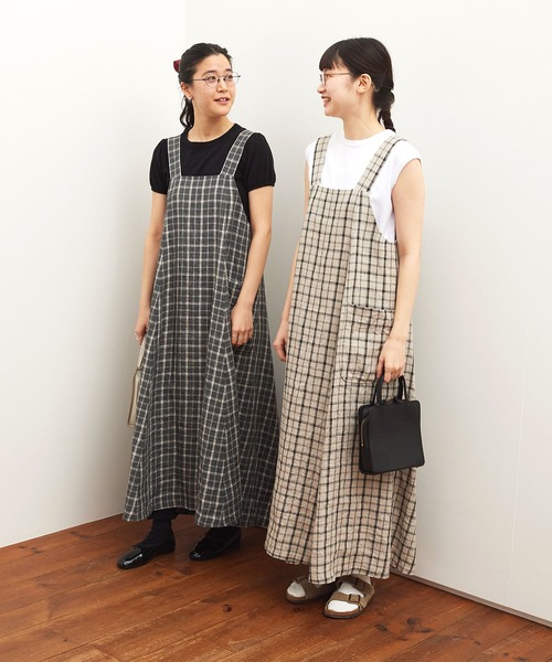 fig London（フィグロンドン）の「daily LINEN OP（ワンピース