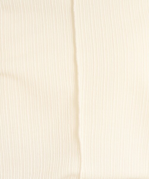 Cutie Blonde（キューティーブロンド）の「◆ストライプ調 5分袖メローインナー（Tシャツ/カットソー・レディース・オフホワイト/ベビーピンク/ブラック・01/02/03）」の18枚目の写真