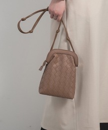 cross leather shoulder bag