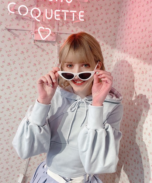 lilLilly(リルリリー)の「バックリボンパーカー(パーカー・レディース・ミント/パープル/ホワイト・FREE)」の19枚目の写真