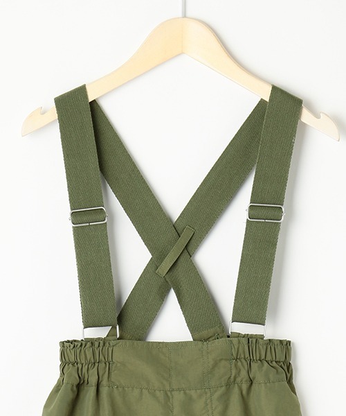 LOVETOXIC（ラブトキシック）の「サスペンダーつきカーゴロングスカート（スカート・キッズ・カーキ/ブラック・L/S/M）」の12枚目の写真