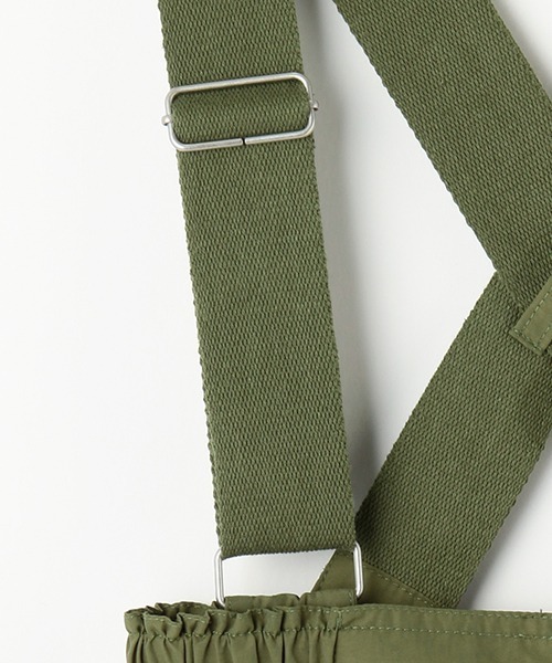 LOVETOXIC（ラブトキシック）の「サスペンダーつきカーゴロングスカート（スカート・キッズ・カーキ/ブラック・L/S/M）」の13枚目の写真