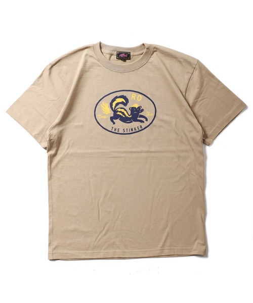 ROTAR(ローター)の「The STINKER Tee(Tシャツ/カットソー・メンズ・スミクロ/ベージュ系その他/オフホワイト/ピンク系その他・LARGE/SMALL/X-LARGE/MEDIUM)」の4枚目の写真