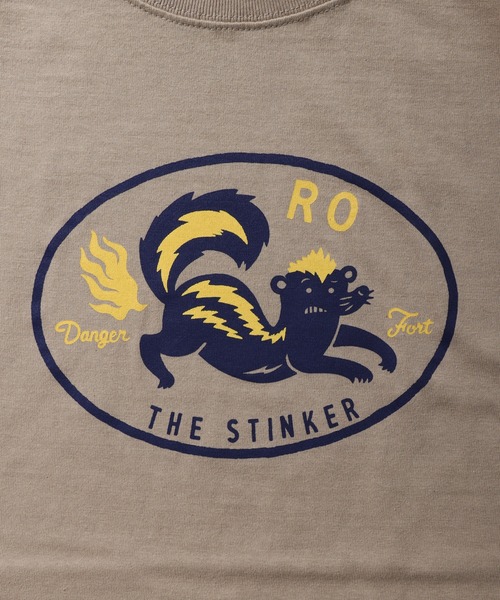 ROTAR(ローター)の「The STINKER Tee(Tシャツ/カットソー・メンズ・スミクロ/ベージュ系その他/オフホワイト/ピンク系その他・LARGE/SMALL/X-LARGE/MEDIUM)」の9枚目の写真