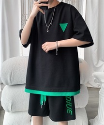 【2点SET】バニシングドライブ セットアップ Tシャツ&ショートパンツセット