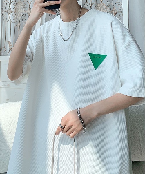 NEW GENTLEMAN（ニュージェントルマン）の「【2点SET】バニシングドライブ セットアップ Tシャツ＆ショートパンツセット（Tシャツ/カットソー・メンズ・ホワイト/ブラック/ブルー・M/L/XL）」の20枚目の写真