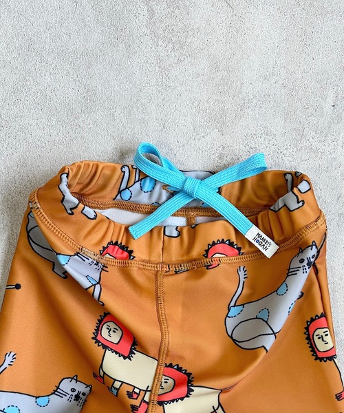 HOGAN RANCH WEAR（ホーガンランチウエア）の「スイムパンツ/UVカット(80～130cm)（水着・キッズ・ライトブルー/ベージュ/グリーン・130/110/90/120/80/100）」の7枚目の写真